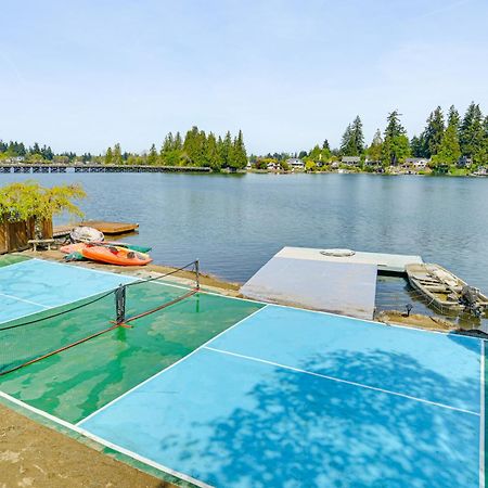 Tacoma Home On Steilacoom Lake With Dock! Экстерьер фото