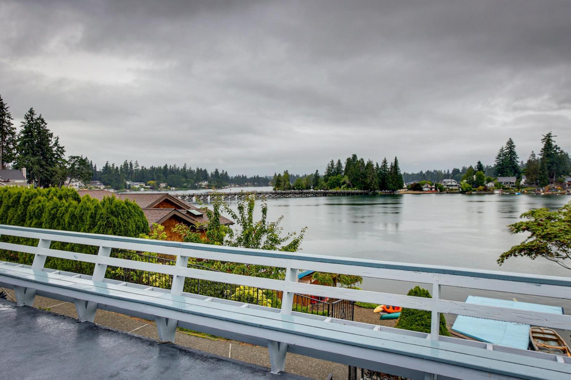 Tacoma Home On Steilacoom Lake With Dock! Экстерьер фото