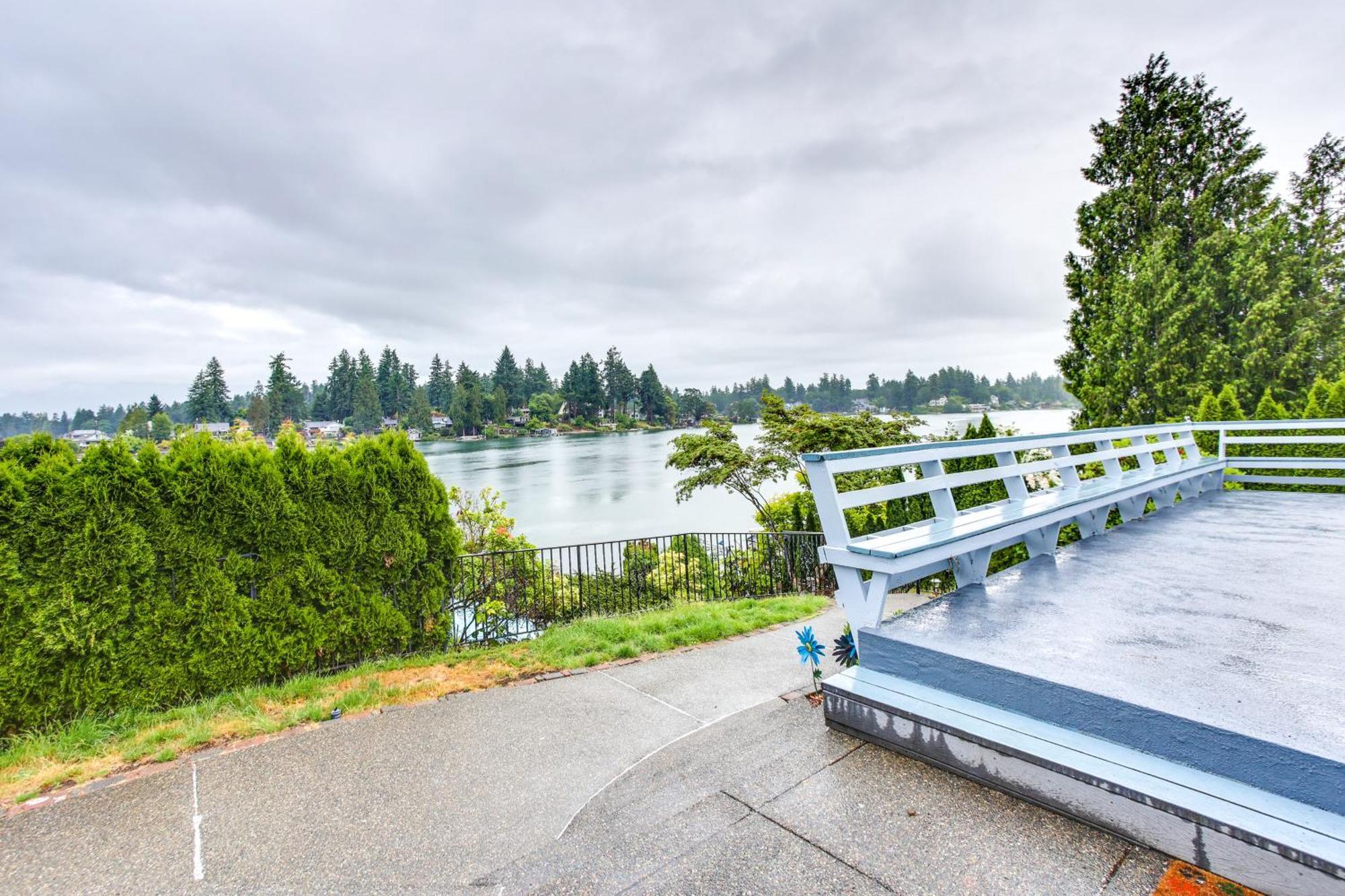 Tacoma Home On Steilacoom Lake With Dock! Экстерьер фото