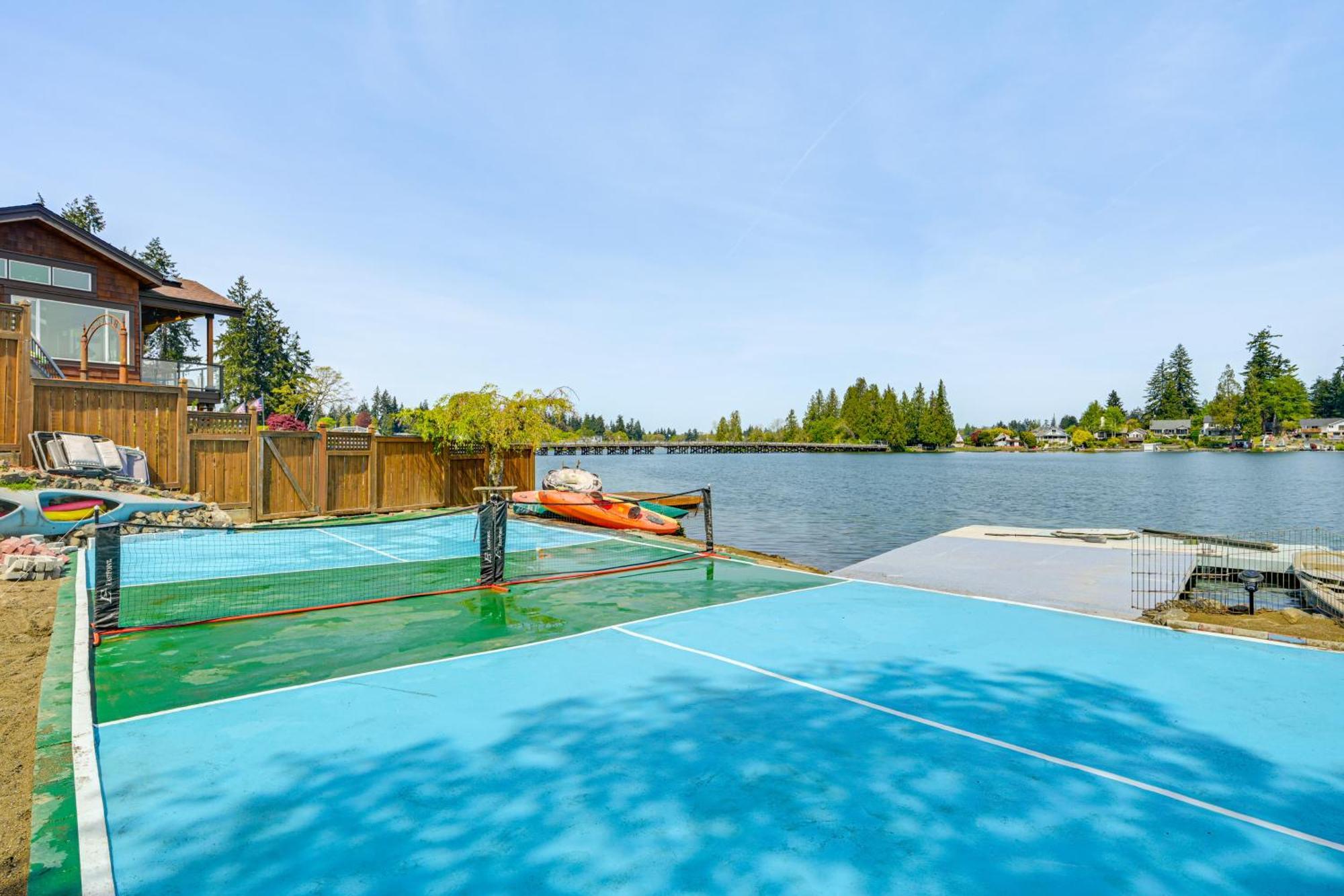 Tacoma Home On Steilacoom Lake With Dock! Экстерьер фото