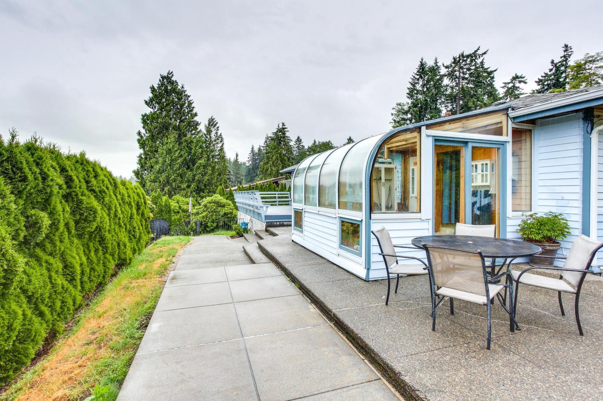 Tacoma Home On Steilacoom Lake With Dock! Экстерьер фото